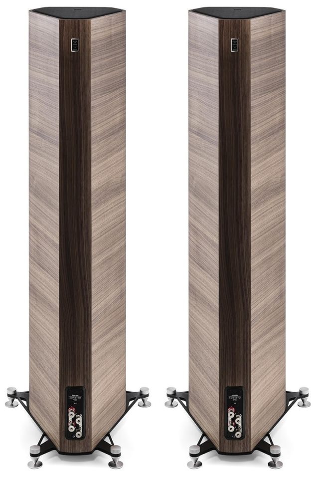 Sonus Faber Sonetto VIII kolumny podłogowe back black